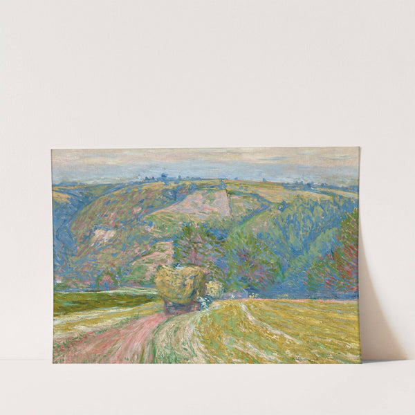 Cart with Hay by Józef Pankiewicz