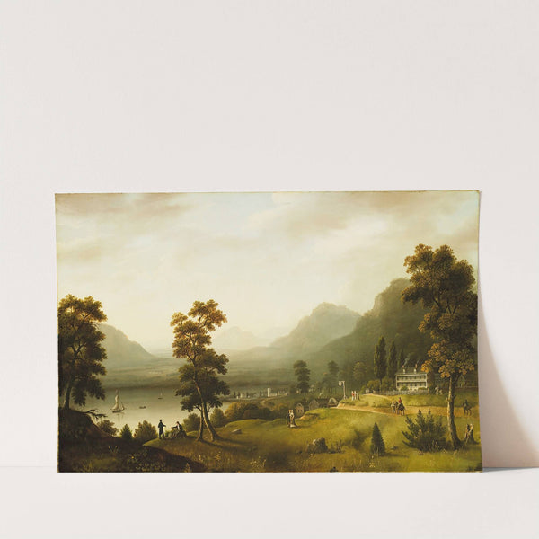 Carter's Tavern at the Head of Lake George by Francis Guy