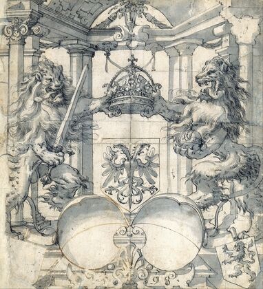 Cartoon for a Stained-Glass Window (1598)