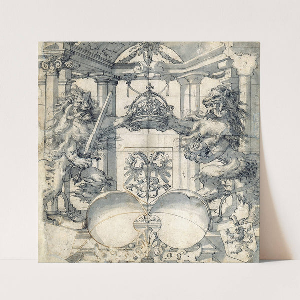 Cartoon for a Stained-Glass Window (1598) by Christoph Murer