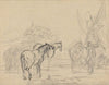 Cartoon for ‘Gulliver Taking Leave of the Land of Houyhnhms’