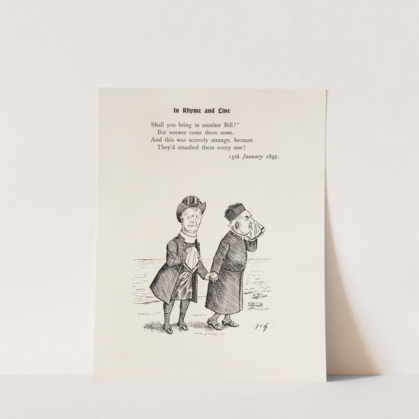 Cartoons in rhyme and line Pl.20 by Sir Wilfrid Lawson