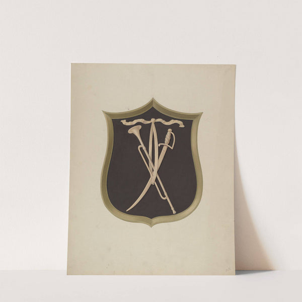 Cartouche from Salem Gate by Alfred H. Smith