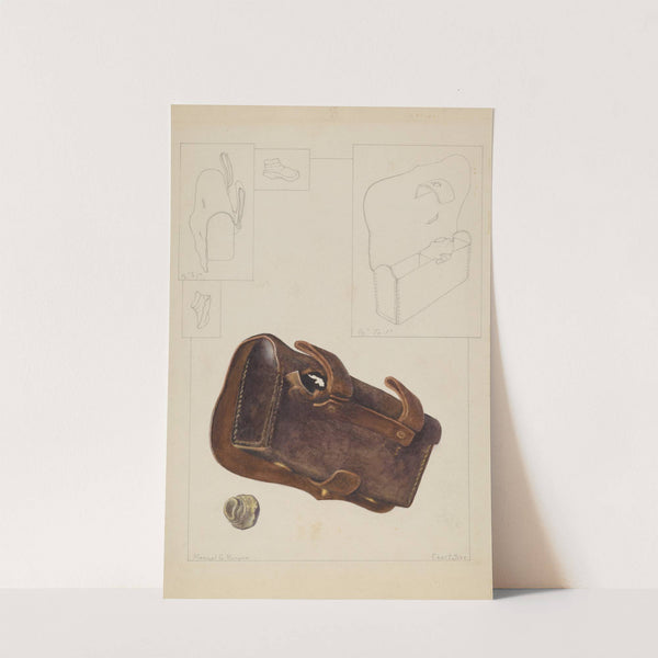 Cartridge Box and Bullet (c. 1937) by Manuel G. Runyan