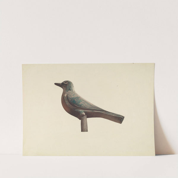 Carved Bird, Garden Decoration by Robert Pohle