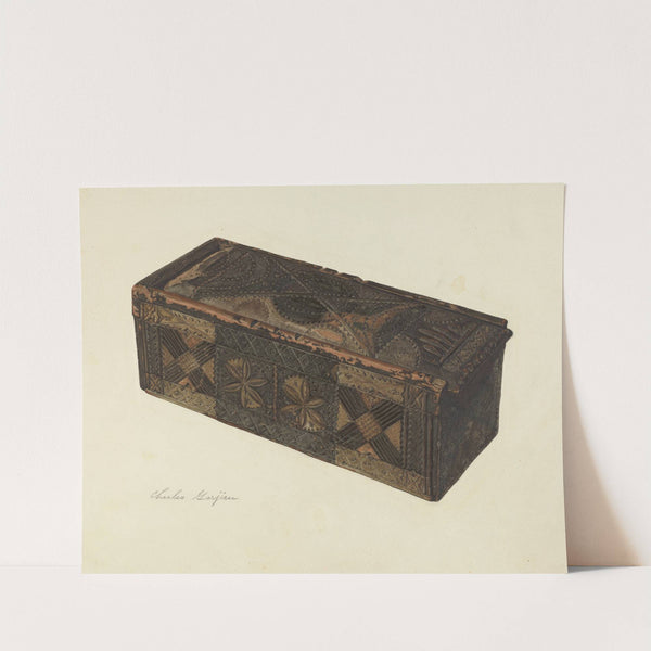 Carved Box by Charles Garjian