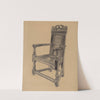 Carved Chair by Joseph Sudek