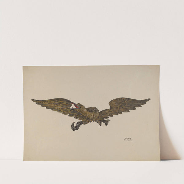 Carved Eagle by Beverly Chichester