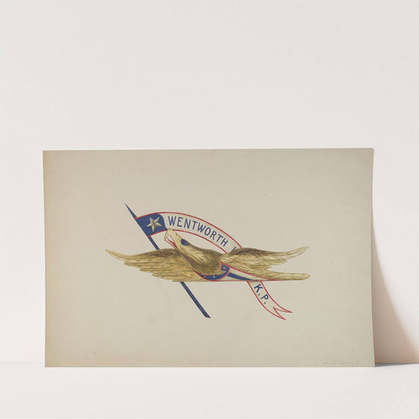 Carved Eagle by Alice Cosgrove