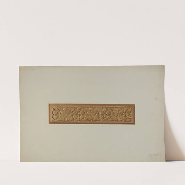 Carved Furniture Detail (1939) by John Sullivan