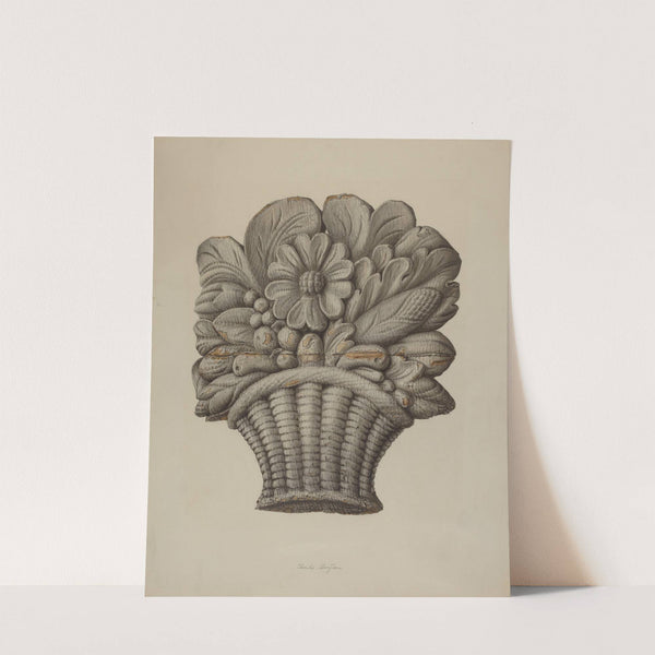 Carved Ornament by Charles Garjian