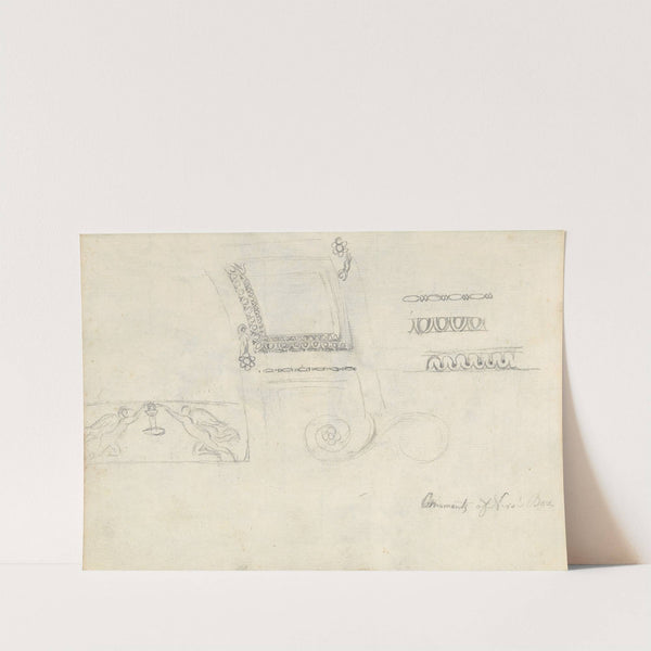 Carved Panel and Ornament by Joseph Wright of Derby