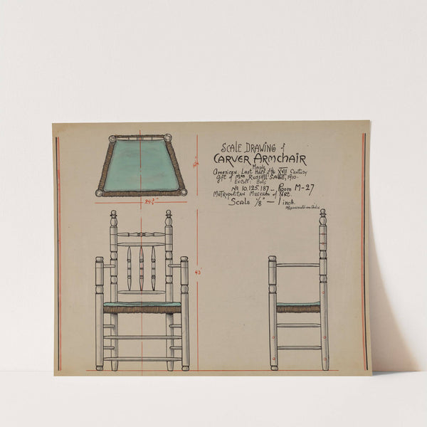 Carver Armchair by M. Rosenshield-von-Paulin