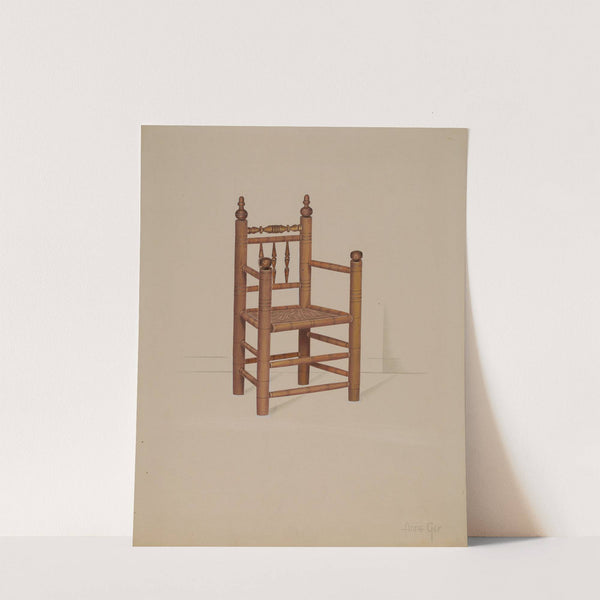 Carver Armchair by Anne Ger