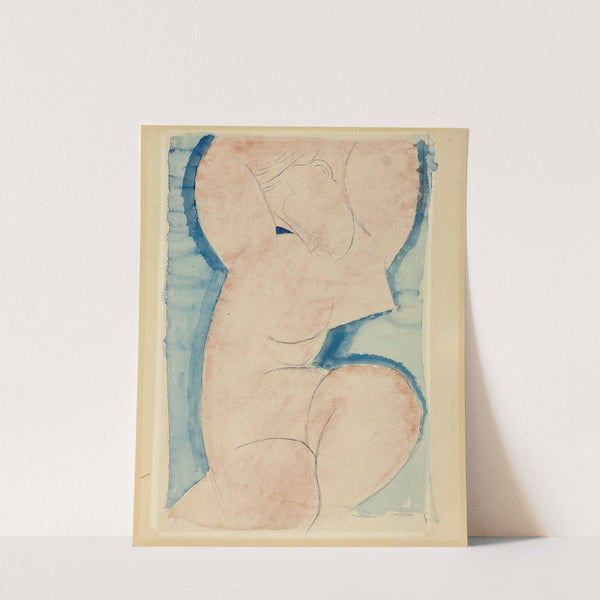 Caryatid (c. 1913) by Amedeo Modigliani