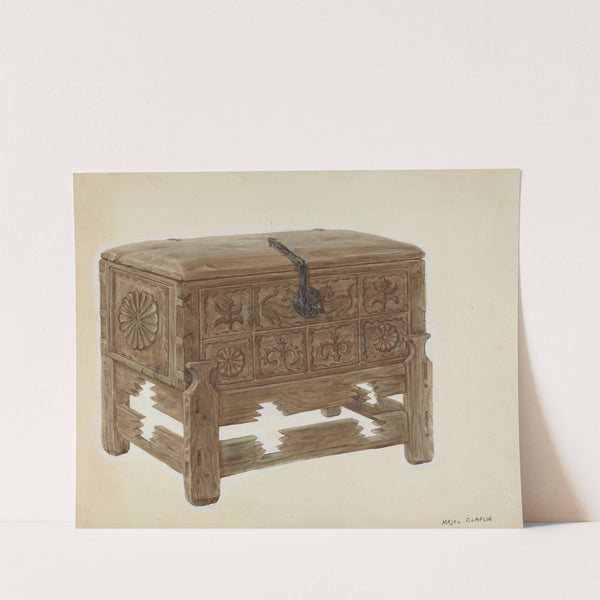 Casa en Mesita or Chest on Stand by Majel G. Claflin