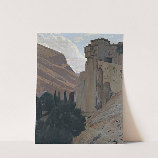 Casas Colgantes, Cuenca (The Hanging Houses, Cuenca) by Santiago Rusiñol