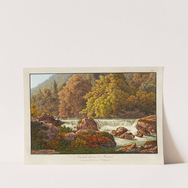 Cascade derrière le Martinet by Peter Birmann