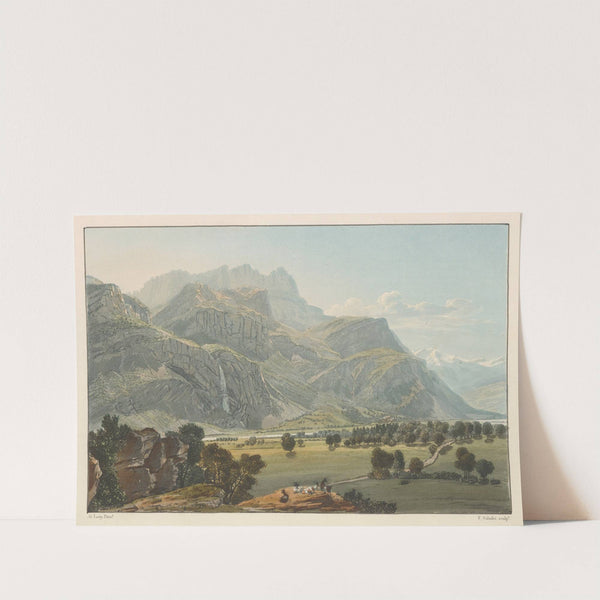Cascade du Nant d’Arpenas (1915-1945) by Gabriel Lory the older