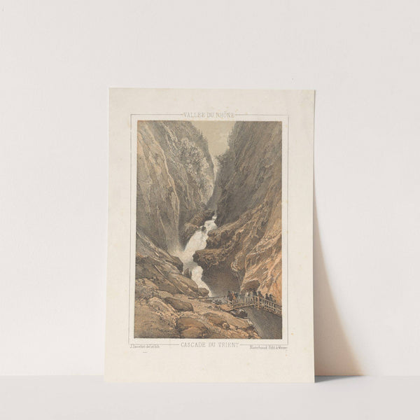 Cascade du Trient by Jean Jacottet