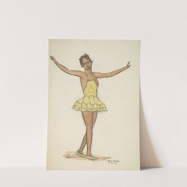 Case of Philip Lawrence: Halter neck ballet dress and slippers (1934-1943) by Perry Watkins