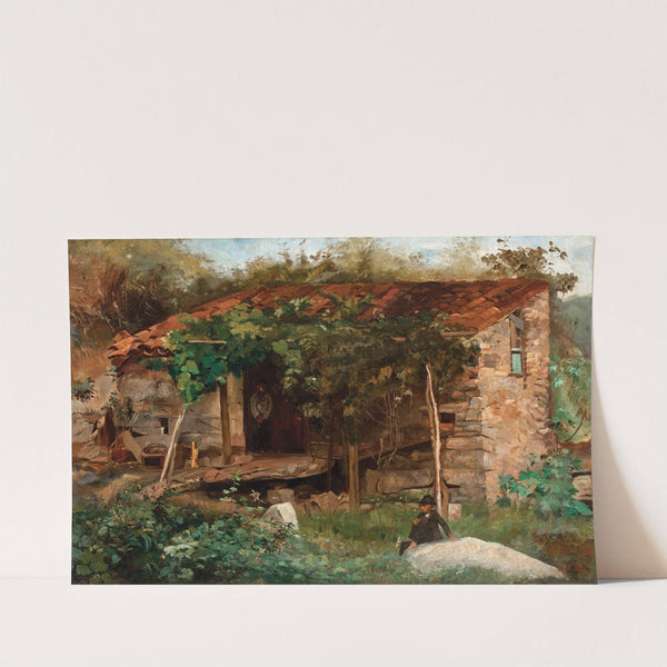 Casebre no fim da Praia do Flamengo by Eliseu Visconti