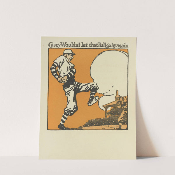 Casey at the bat Pl. 11 (1912) by Dan Sayre Groesbeck