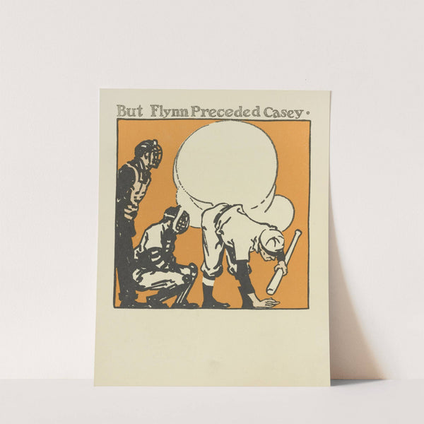 Casey at the bat Pl. 3 (1912) by Dan Sayre Groesbeck