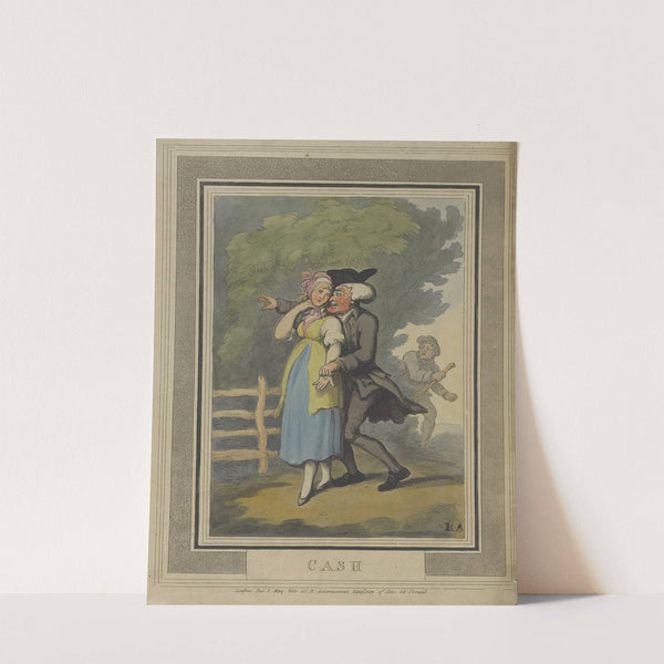 Cash (1800) by Thomas Rowlandson
