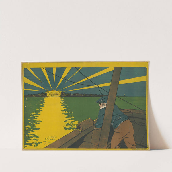 Casino de Blanckenberghe – Ouverture 1er Juin (1896) by Henri Meunier