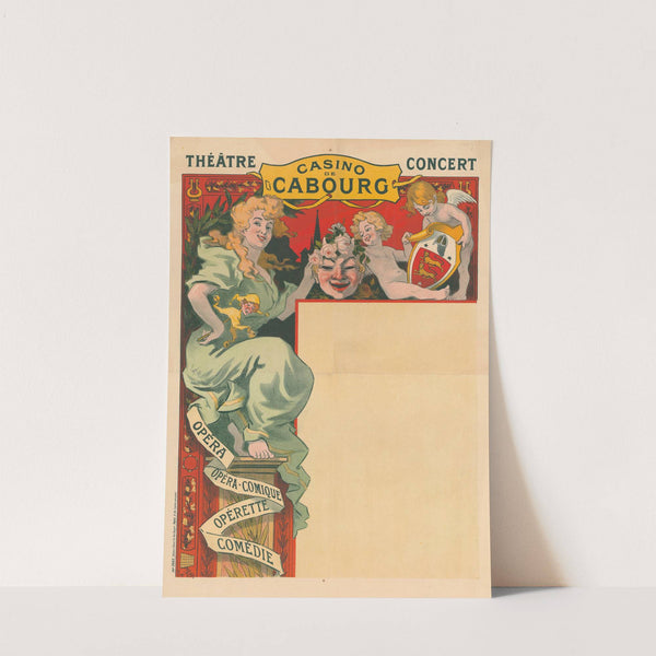 Casino de Cabourg – théatre, concert, opéra (1904) by René Péan