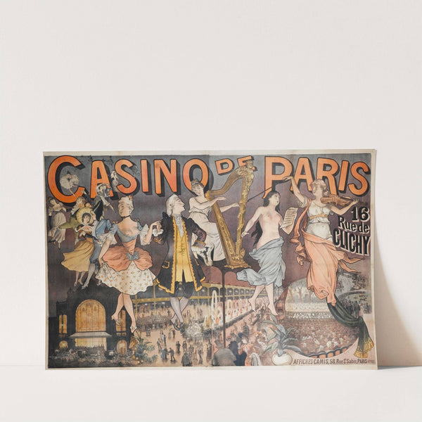 Casino De Paris 16 Rue De Clichy by Georges Coutant