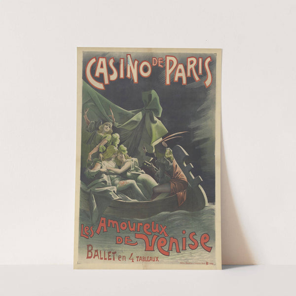 Casino de Paris. Les Amoureux de Venise, ballet en 4 tableaux (1890) by Alfred Choubrac