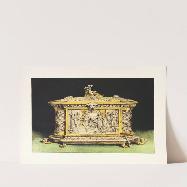 Casket in Oxydised Silver by John Charles Robinson