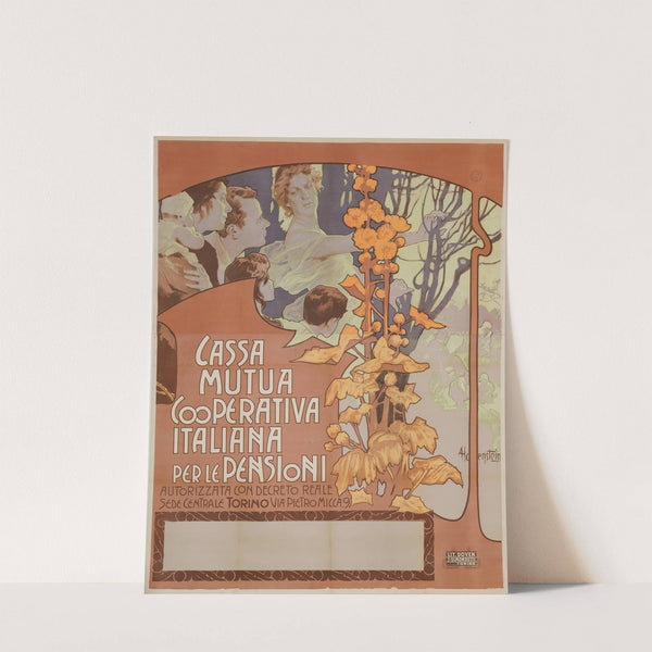 Cassa Nazionale Mutua Cooperativa Per Le Pensioni (1898) by Adolfo Hohenstein