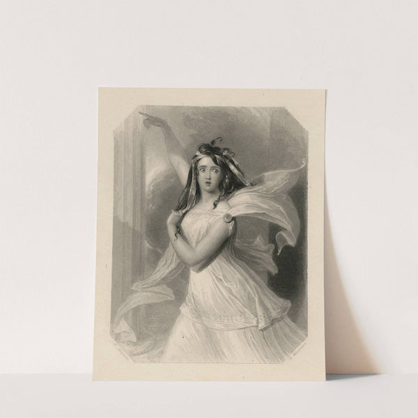 Cassandra… Troilus and Cressida, act 2, sc. 2 by Joseph Kenny Meadows