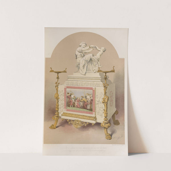 Cassette carved in ivory by Matthew Digby Wyatt