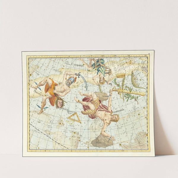 Cassiopeia, Perseus, Andromeda… Coelum Stellatum (1801) by Johann Elert Bode