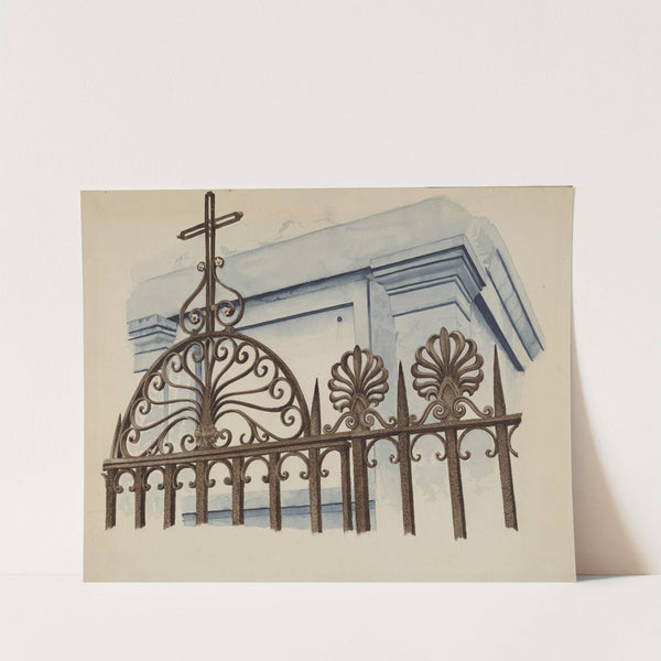 Cast and Wrought Iron Ornament by Ray Price