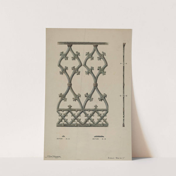 Cast Iron Balcony by Stanley Mazur