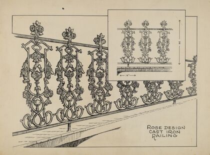 Cast Iron Balcony (c. 1936)