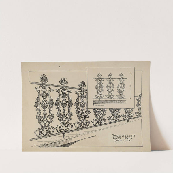 Cast Iron Balcony (c. 1936) by Thomas Byrne