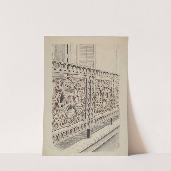 Cast Iron Balcony Rail by Ray Price