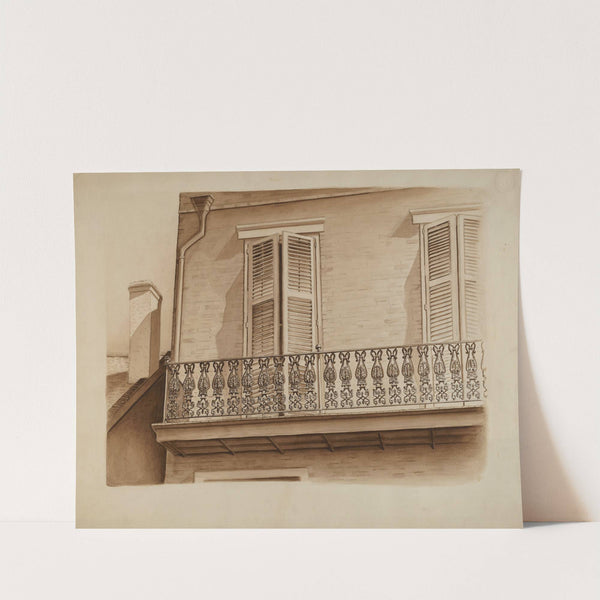 Cast Iron Balcony Rail by Al Curry