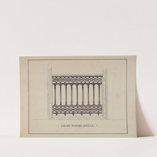 Cast Iron Balcony Railing by Ray Price
