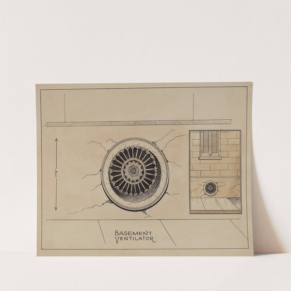 Cast Iron Basement Vent by Ray Price