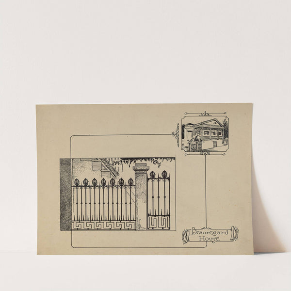 Cast Iron Fence by Al Curry