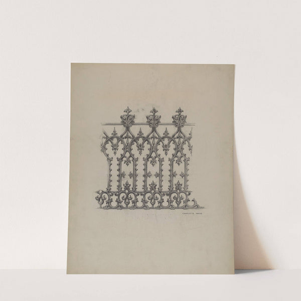 Cast Iron Fence by Charlotte Angus