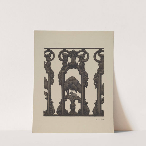 Cast Iron Fence by Pearl Torell