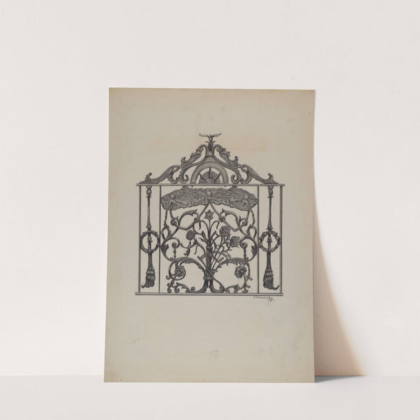 Cast Iron Gate by Eugene Shellady